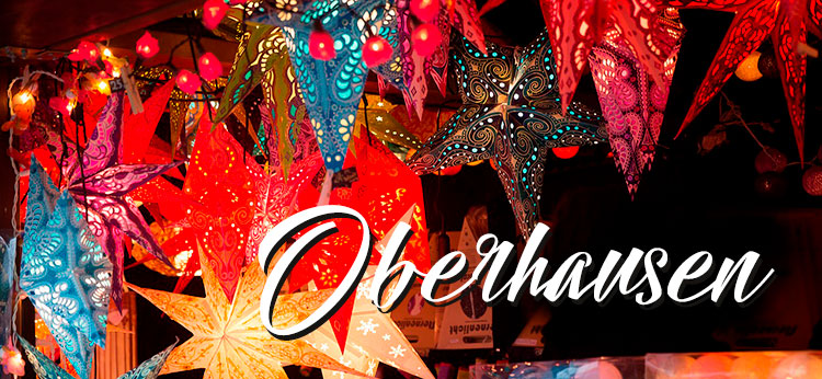 Oberhausen Duitsland Kerstmarkt